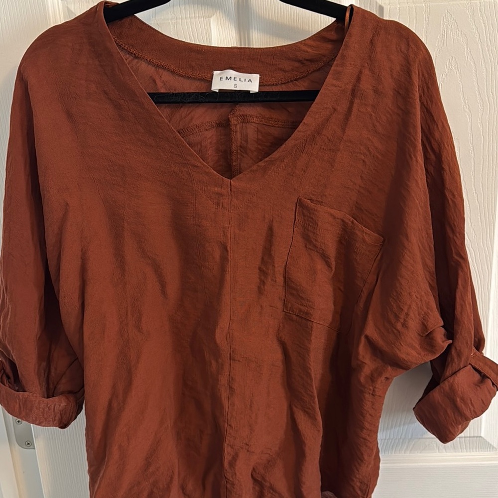 Women's Rust Top - Picture 3 of 3